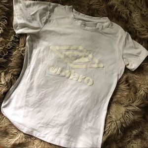 Umbro | White Logo Tee | XS